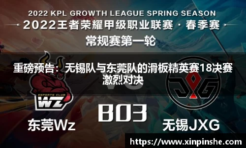 重磅预告：无锡队与东莞队的滑板精英赛18决赛激烈对决